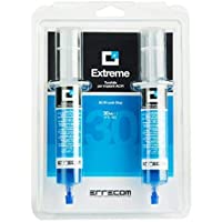 Parada de fugas de aire acondicionado extrema para automóviles. 2 cartuchos x 30 ml con adaptadores R134a.